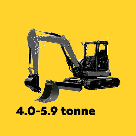 4.0 to 5.9t Mini Excavator Buckets