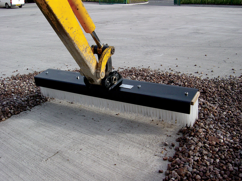 DAEWOO SOLAR 010 1200mm wide Boom Broom for 0.5 to 0.9 micro diggers