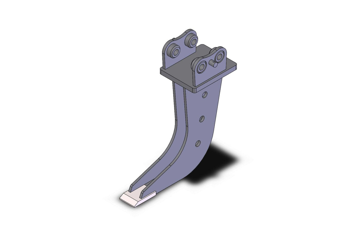 HITACHI ZX17-2B 75mm Wide Deep Clay Spade 1 to 1.9t mini diggers