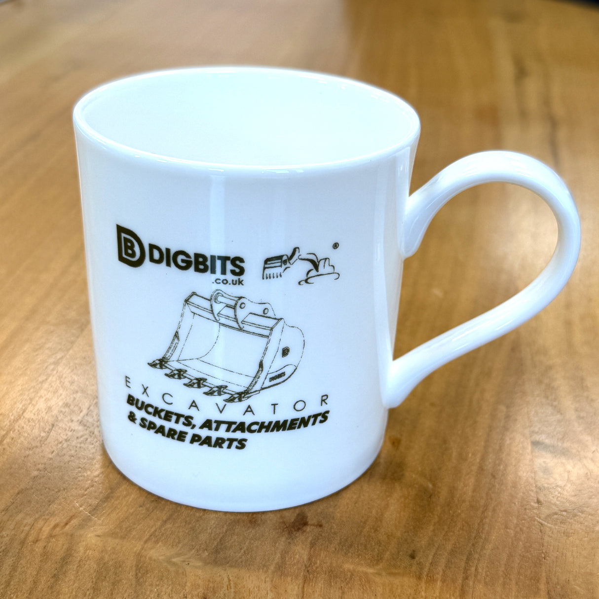 Bone China Mug with DIGBITS logo