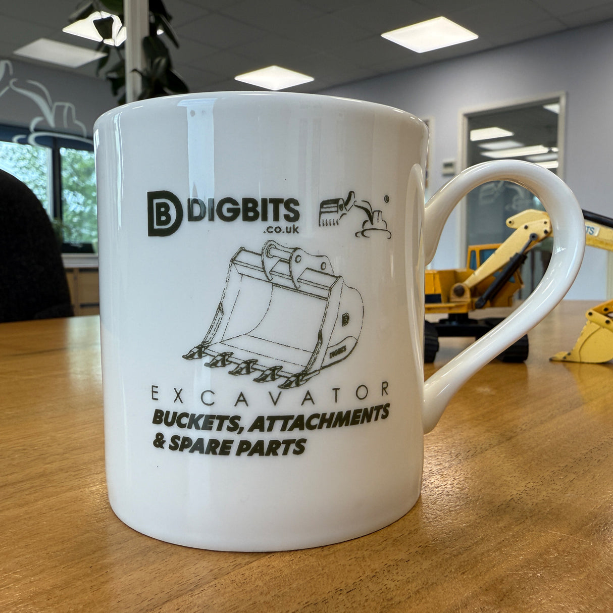Bone China Mug with DIGBITS logo