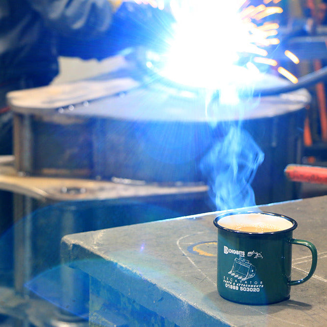 DIGBITS Enamel Mug / 20oz / 600ml / Green