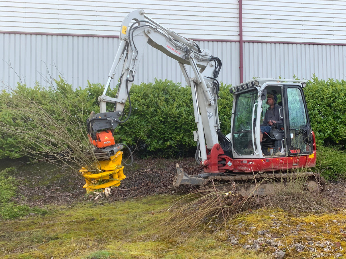 AIRMAN AX40 TS04 250mm Tree Shear 4.0-9.0 tonne excavators