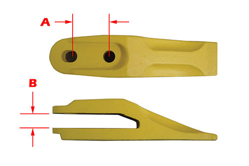 Bolt on tooth dimensions for information
