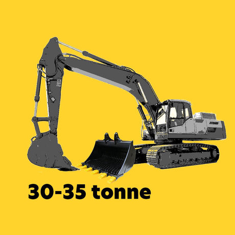 30 to 35t excavator buckets