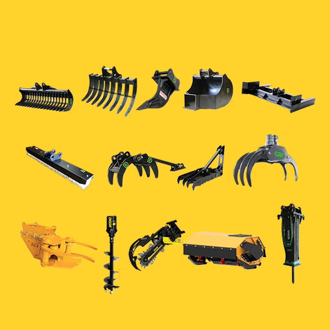 Excavator Attachments – DIGBITS Limited