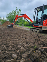 48" / 1200mm General Purpose Rake Bucket, 50mm gaps, 2.0 to 3.2t mini diggers