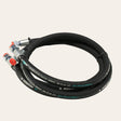 Hydraulic Hose Kit - 1.8 Metres Long (Pair) 1/2" Male Port - DIGBITS Limited