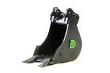 ATLAS 404 (230mm) 9" Digger Bucket 1 to 1.9t mini diggers made by Digbits