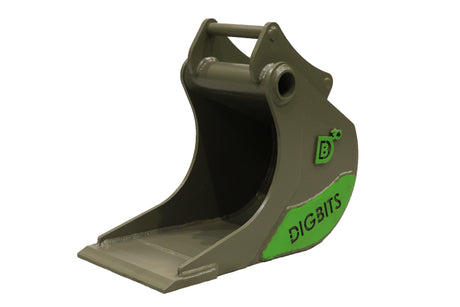 300mm Scandinavian Trench Bucket - Without Teeth - 2 to 4 tonne - S40 - DIGBITS Limited