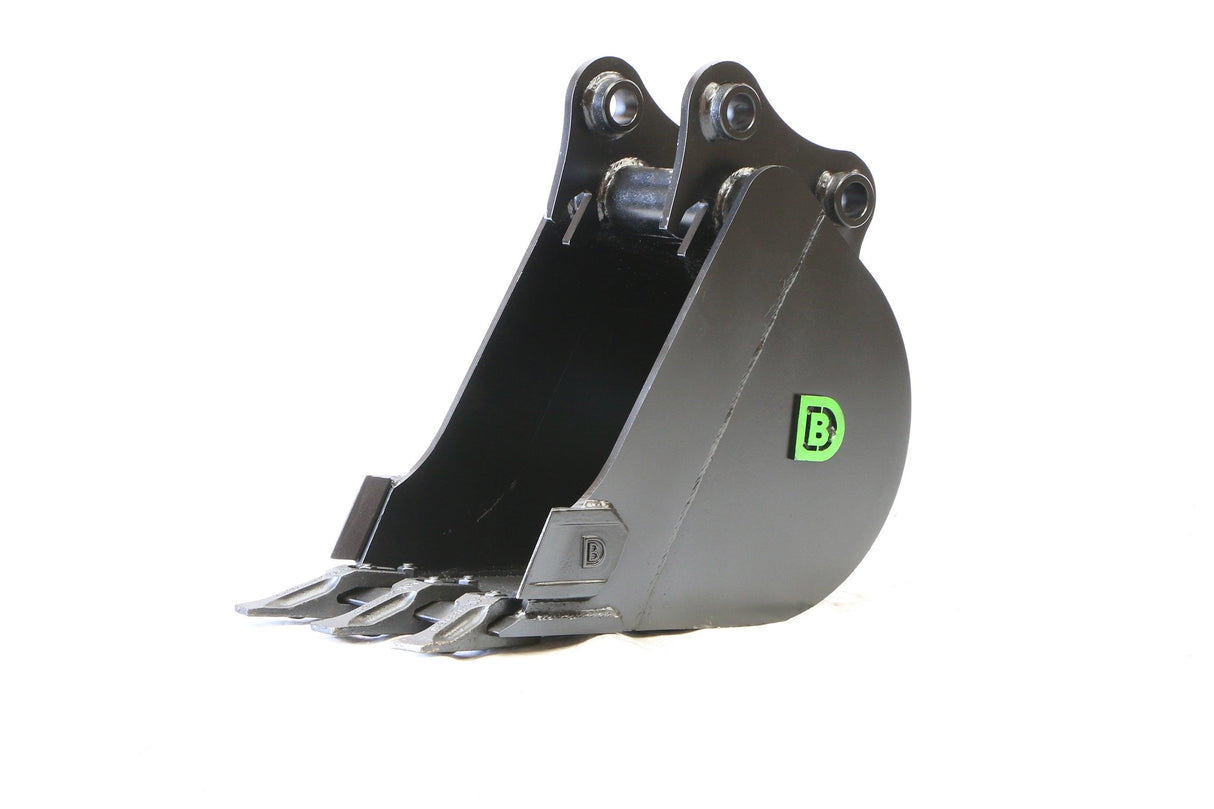 FERMEC 128 (300mm) 12" Digger Bucket 2.0 to 3.2t diggers, made by Digbits