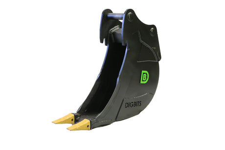 12" / 300mm Digging Bucket, 65mm pins for 10 to 14 tonne excavators - DIGBITS Limited