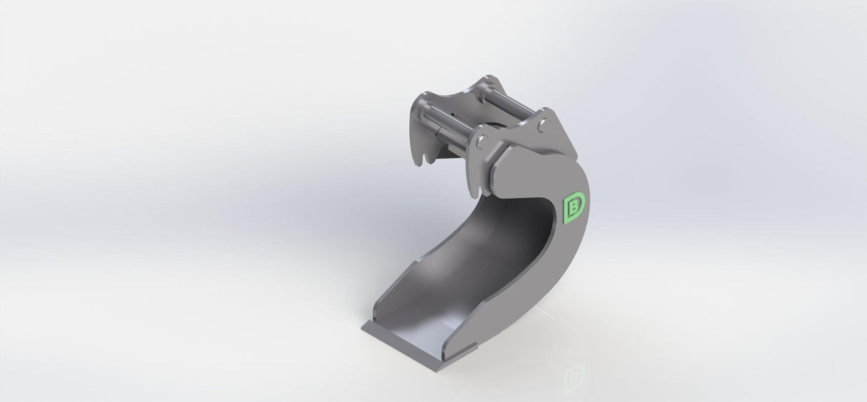 CASE CX130 18" Clay Spade 10 to 14t 65mm Quick Hitch