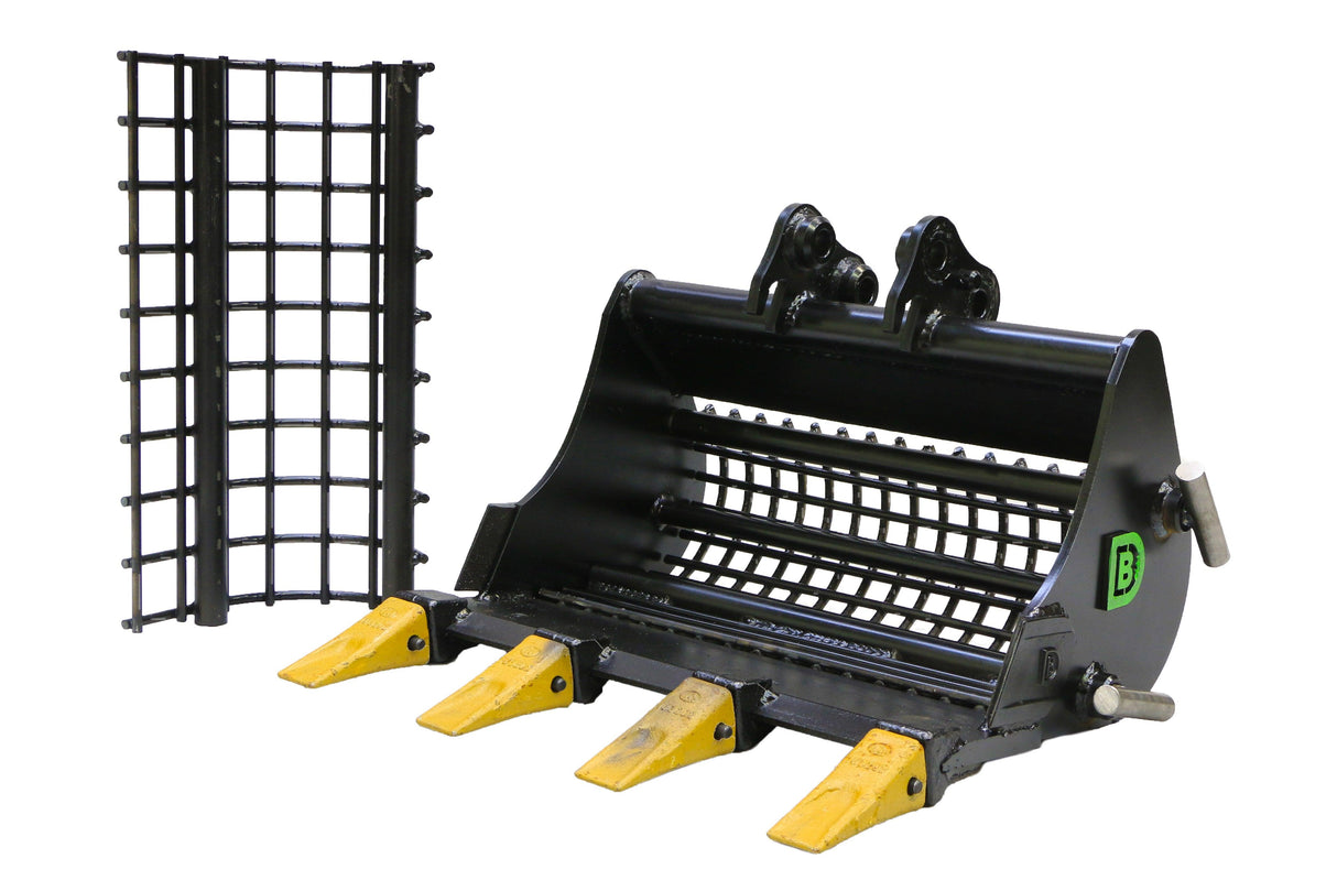 AIRMAN AX17U 24" (600mm) Multiscreen Bucket for 1 to 1.9t mini diggers made by Digbits