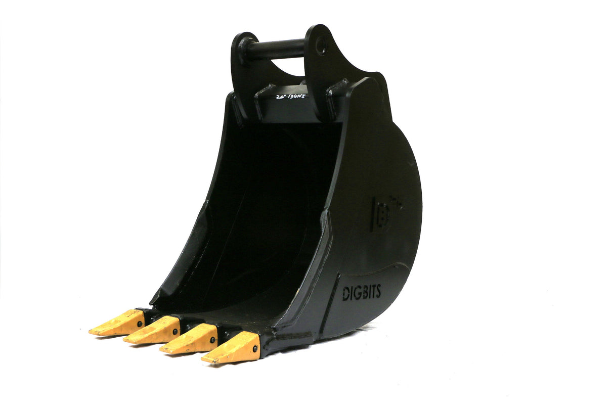 VOLVO EC140B 24" / 600mm Digging Bucket, 65mm pins for 10 to 14 tonne excavators
