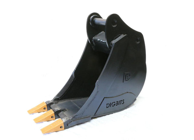 24" / 600mm Digging Bucket, 80mm pins for 18 to 24 tonne excavators - DIGBITS Limited