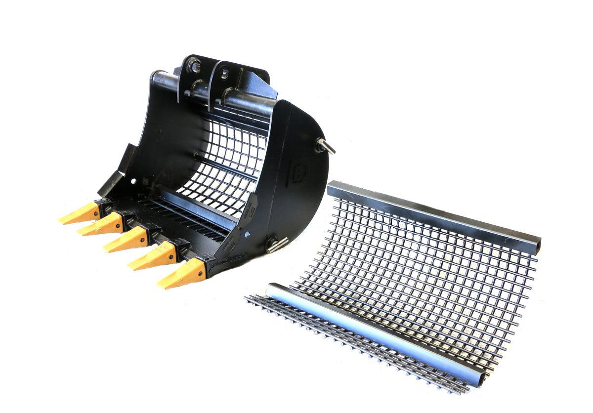 BOBCAT X335 36" (900mm) Multiscreen Bucket for 4 to 5.9t mini diggers, made by Digbits