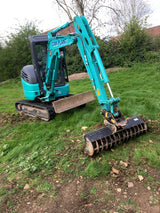 48" / 1200mm General Purpose Rake Bucket, 75mm gaps, 2.0 to 3.2t mini diggers