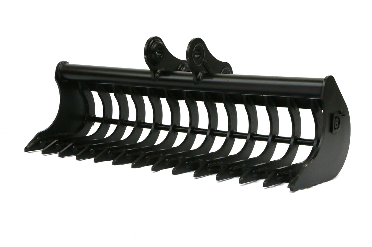 WACKER NEUSON 3003 48" / 1200mm General Purpose Rake Bucket, 75mm gaps, 3.0 to 3.9t mini diggers