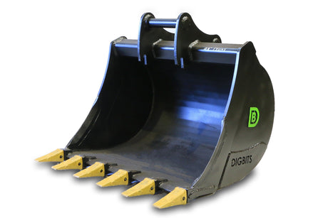 48" / 1200mm Digging Bucket, 65mm pins for 10 to 14 tonne excavators - DIGBITS Limited