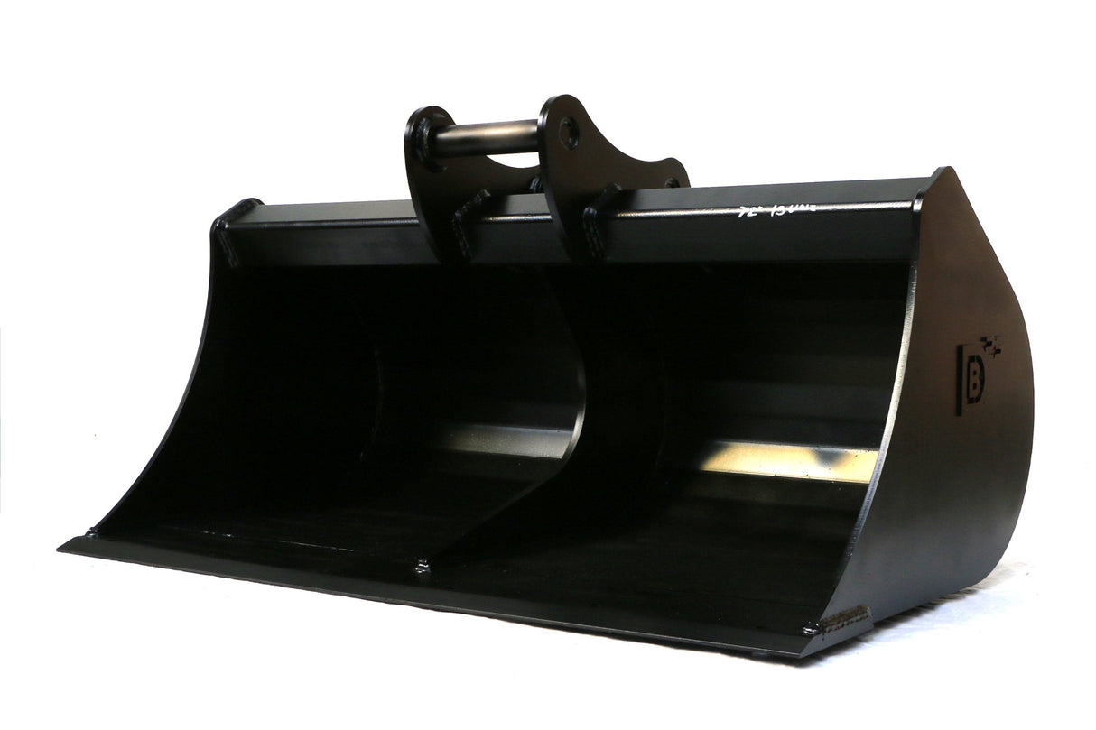 VOLVO EC140B 72" / 1800mm Large Capacity Ditcher, with 65mm pins for 10 to 14t excavators made by Digbits
