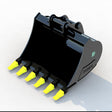 1828mm / 72" Digging Bucket 30-35t - 90mm pins - DIGBITS Limited