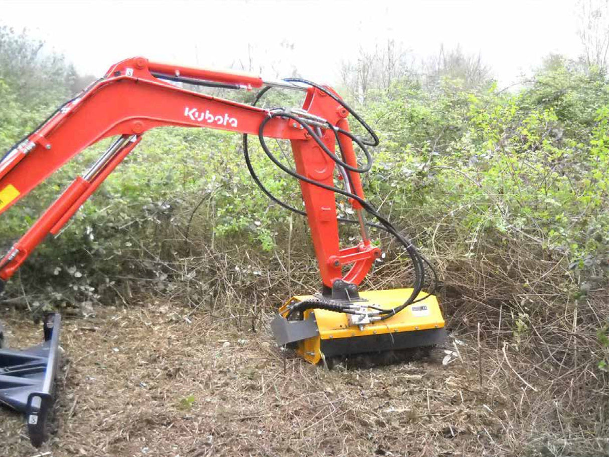 HITACHI ZX35U-3 Flail 900mm mini excavators 2.0 to 5.0t - hammers as std