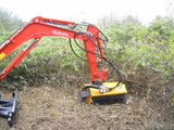 HITACHI ZX35U-3 Flail 900mm mini excavators 2.0 to 5.0t - hammers as std