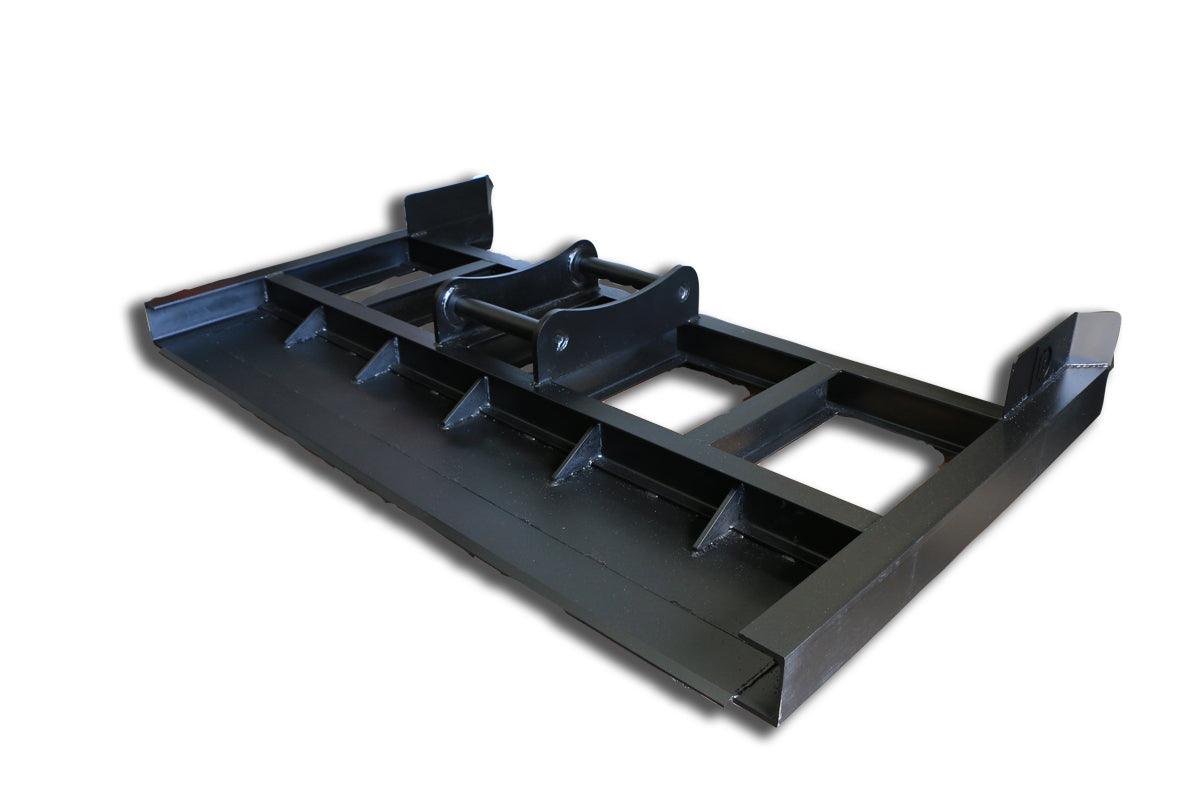 HYUNDAI R130W 2500mm Wide Grading Beam for 10 to 14 tonne excavators on 65mm pin Quick Hitch, by Digbits