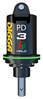 PDH3 Premium HALO Auger Drive - 65mm Round - 1.5 - 3t - DIGBITS Limited