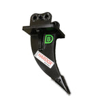 Ripper Tooth with Heavy Duty HardoxÂ® shank 0.5 to 0.9 tonne class micro diggers - DIGBITS Limited