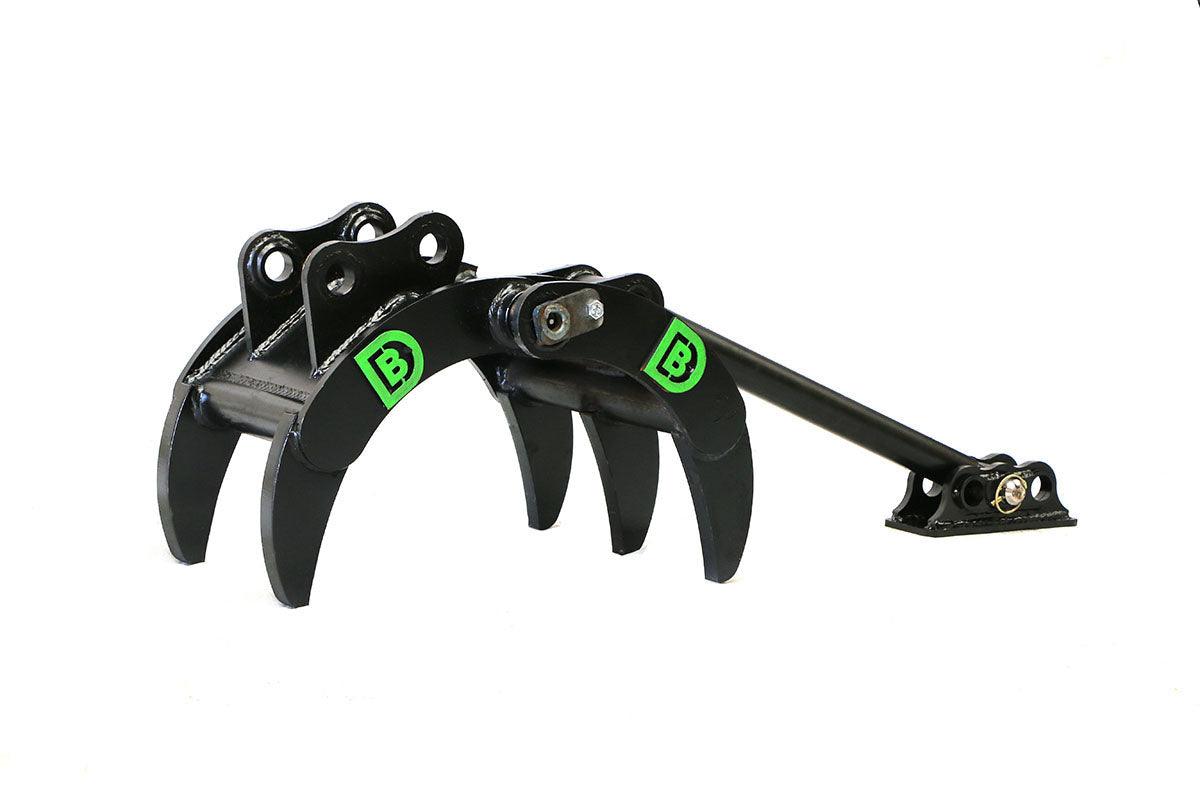 CATERPILLAR 302 CR Grapple with solid Hardox® tines for 1.0 to 1.9 tonne mini excavators
