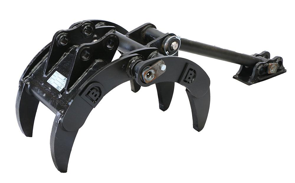 JCB 26C-1 Grapple with solid Hardox® tines for 2 to 3.2 tonne mini excavators