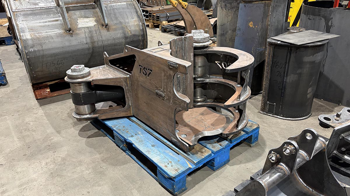 KOMATSU PC78MR-6 TS07 300mm Tree Shear 7-14 Ton
