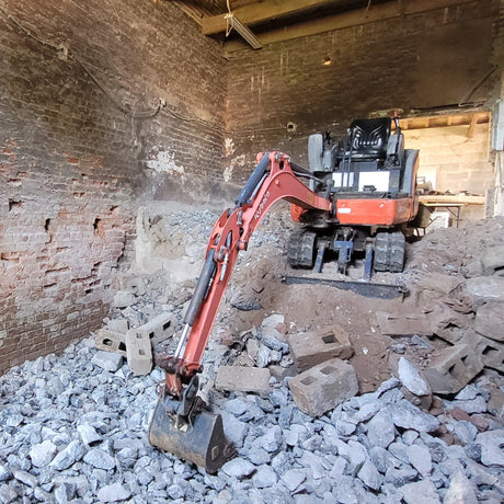 BOBCAT X120 (450mm) 18" Digger Bucket 1 to 1.9t diggers made by Digbits
