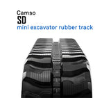 230x048x62 Camso SD rubber track for CAT 301.5, JCB 8014, 8015, Takeuchi TB014, TB015