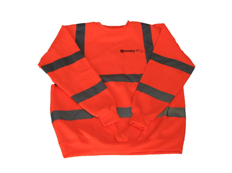 Orange Hi-Vis Sweatshirt - DIGBITS Limited