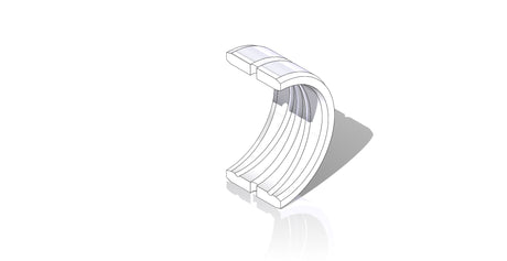 45x55x50mm Bush GFR-C
