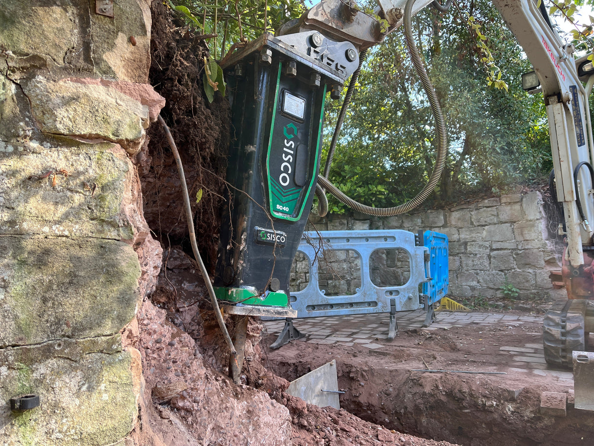 VOLVO EC55 BSC53 mini excavator Breaker Package, 2.5 to 4.5t