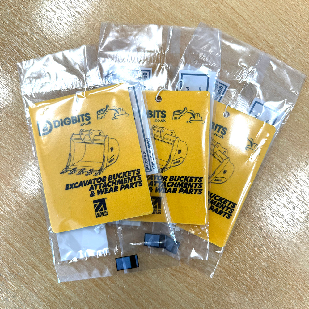 DIGBITS Air Freshener for your excavator, van or truck cab.