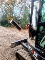 48" / 1.2m Tilt Ditcher for 2.0 to 3.2 tonne mini excavators