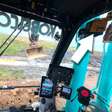 DIGBITS Air Freshener for your excavator, van or truck cab.