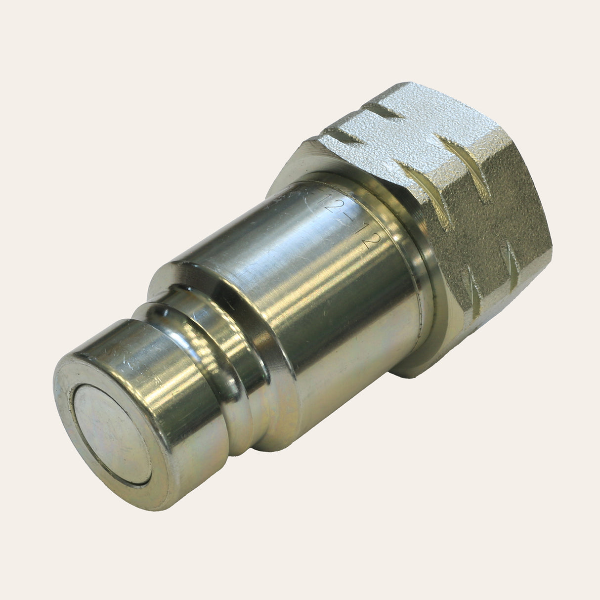 3/4" Male Flat Face Coupler